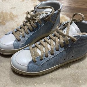 P448 high top sneakers